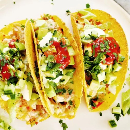 Baked Chicken Tacos