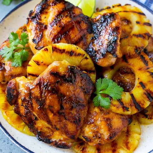 Grilled Pineapple Chicken