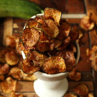 Zucchini Nacho Chips