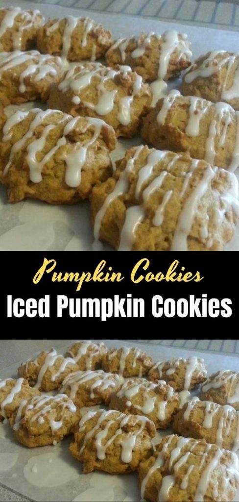 Iced Pumpkin Cookies (1)