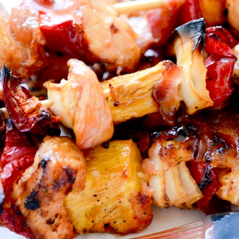 BEST BACON, PINEAPPLE, CHICKEN KABOBS