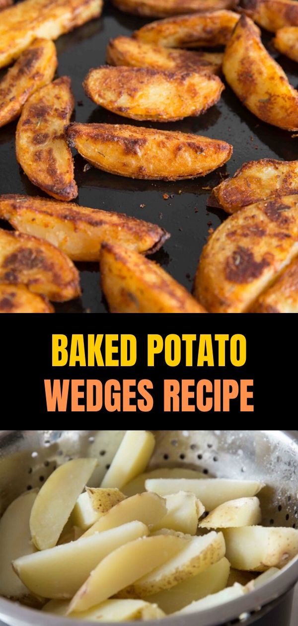 Baked Potato Wedges Recipe