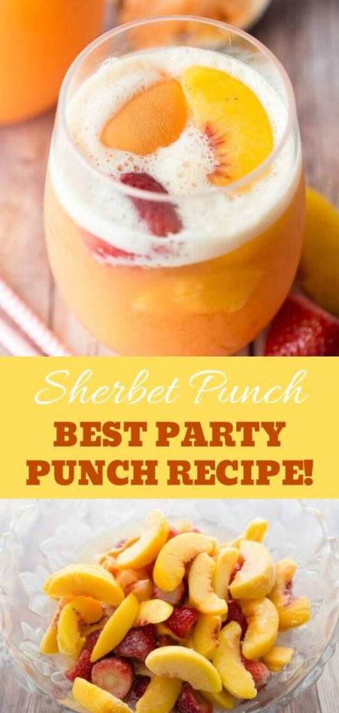 Sherbet Punch – Best Party Punch Recipe!