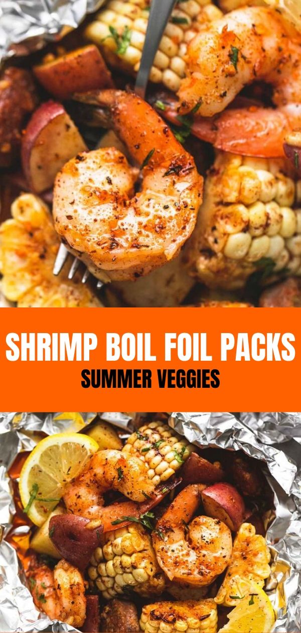 Shrimp Boil Foil Packs