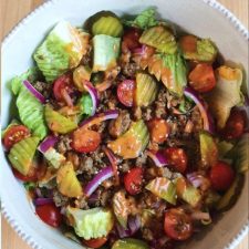 Low Carb Keto Big Mac Salad Recipes