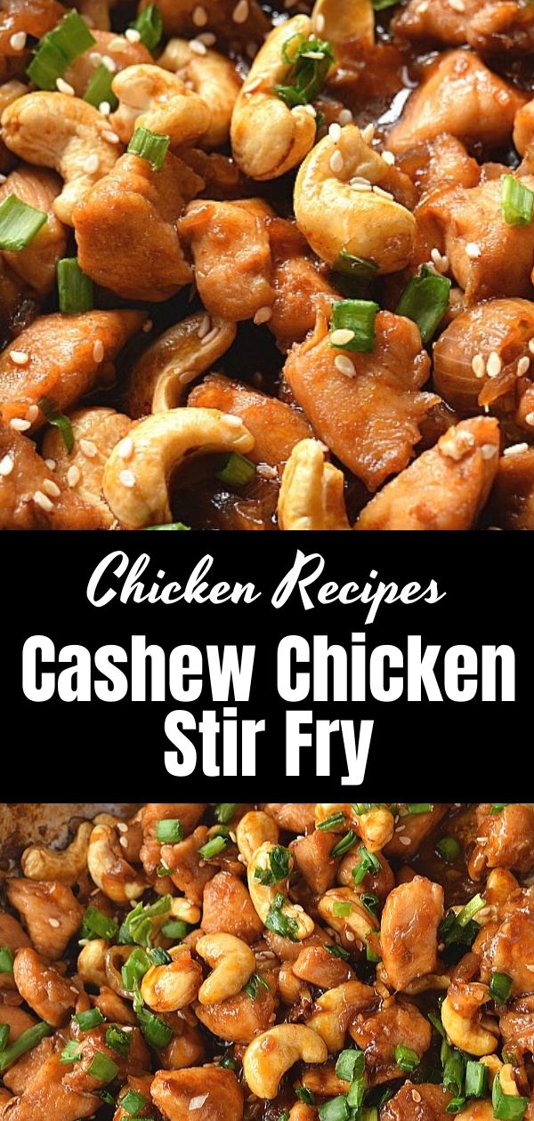Cashew Chicken Stir Fry