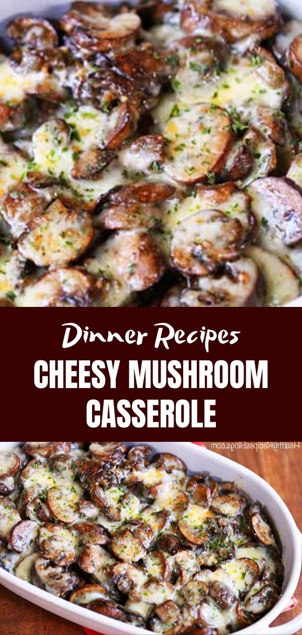 Cheesy Mushroom Casserole (1)