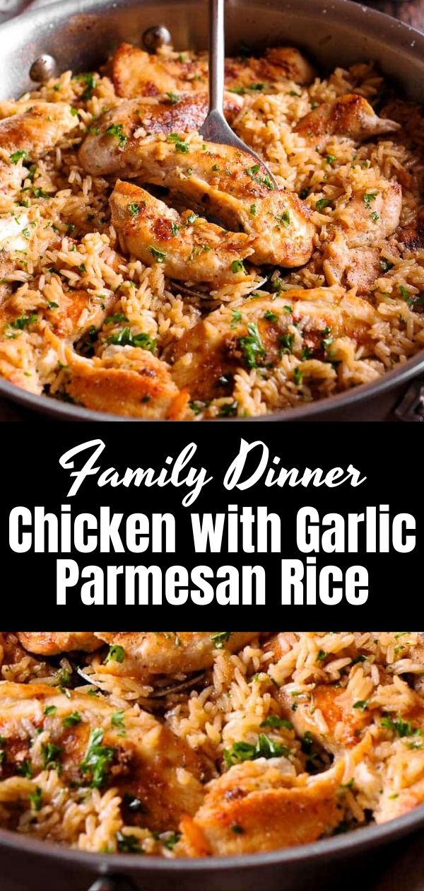 Chicken with Garlic Parmesan Rice 3