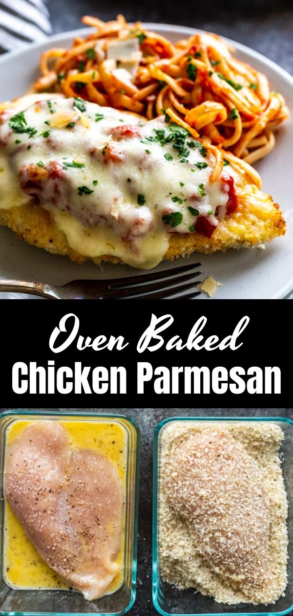 Oven Baked Chicken Parmesan (1)