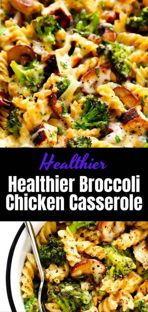 Healthier Broccoli Chicken Casserole 1