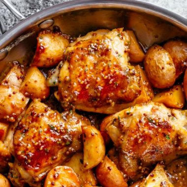 Honey Mustard Chicken & Potatoes Recipe
