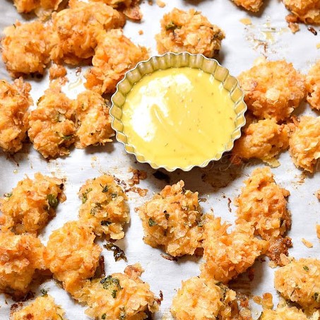 Oven Baked Popcorn Chicken 1