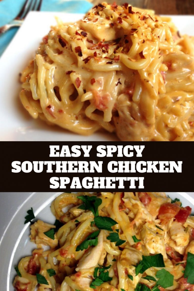 Easy Spicy Southern Chicken Spaghetti - howtocook