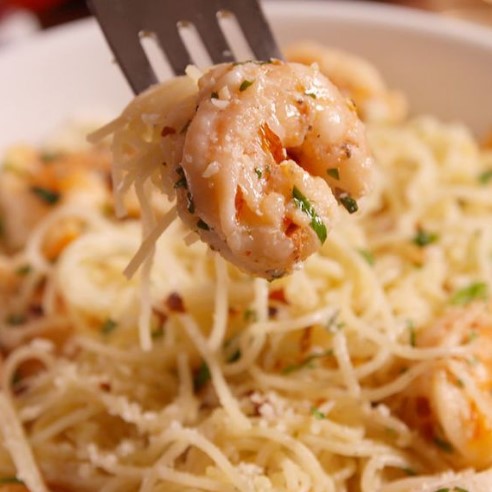 Garlic Butter Shrimp Pasta