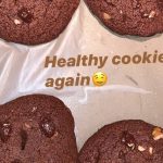 How to Cook Perfect Healthy double chocolate cookies no sugar no flour!!