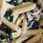 How to Cook Delicious Garlic Butter Salmon and Cavalo Nero Pasta