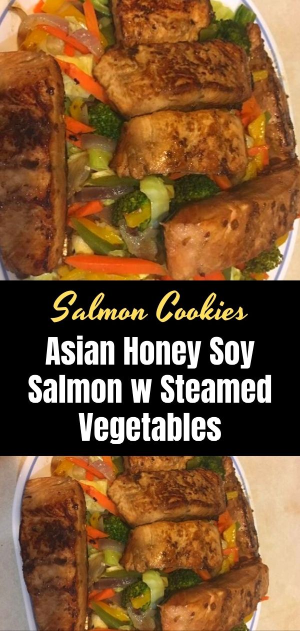 Asian Honey Soy Salmon w Steamed Vegetables (1)