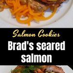 How to Cook Delicious Brad’s seared salmon w/ squash noodles & shallot mushroom sauce