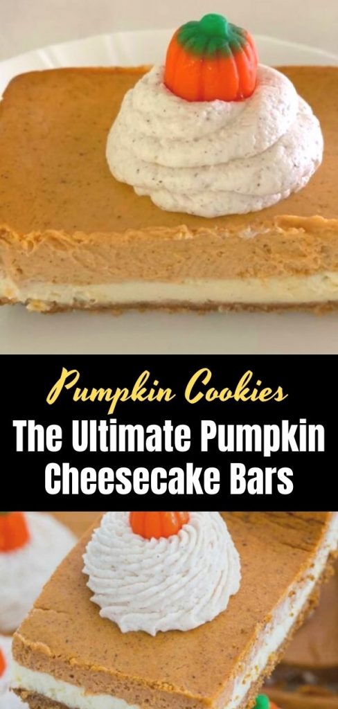 The Ultimate Pumpkin Cheesecake Bars