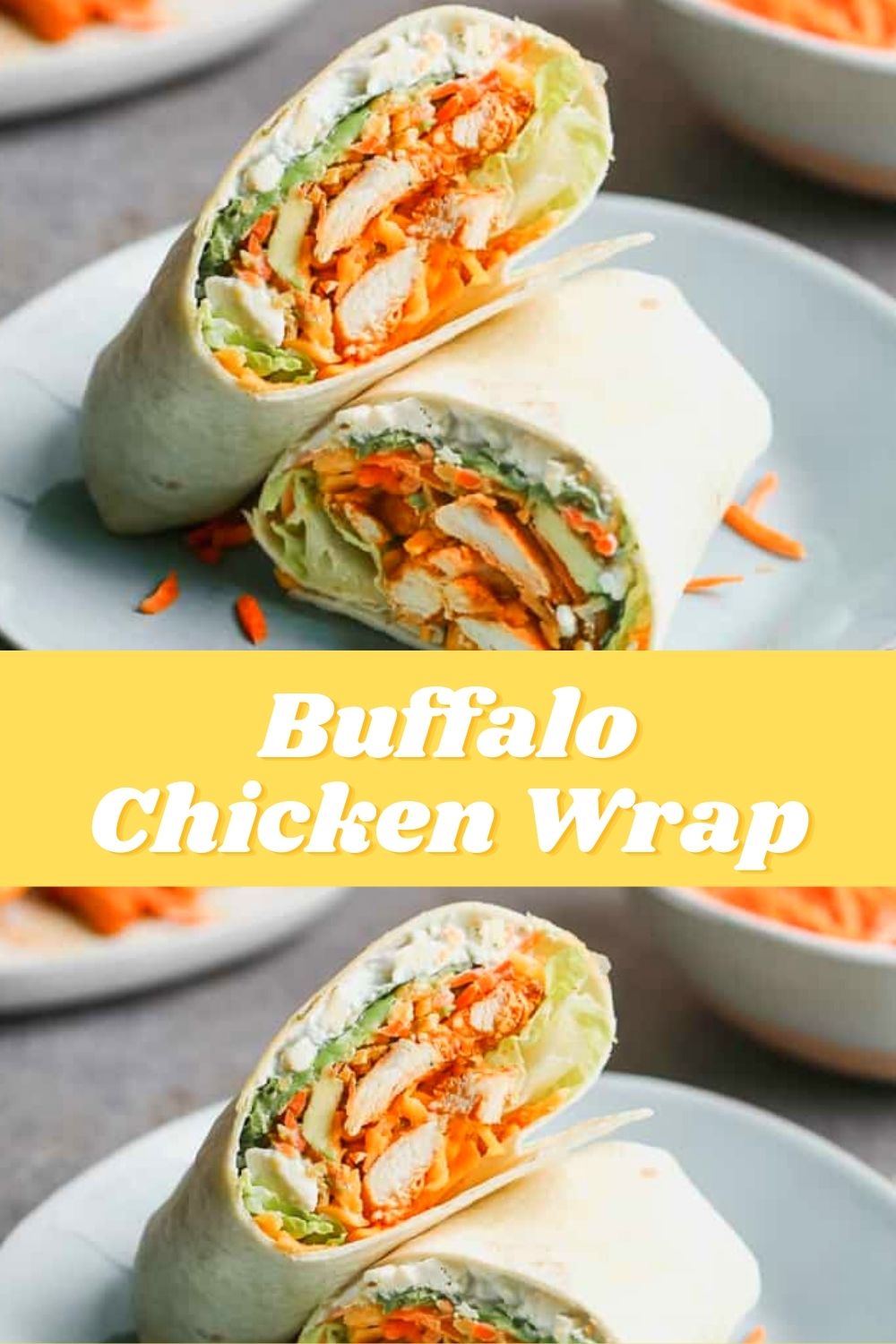 Buffalo Chicken Wrap (3)