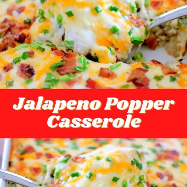 Jalapeno Popper Casserole
