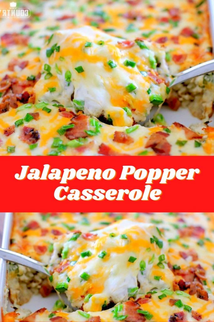 Jalapeno Popper Casserole