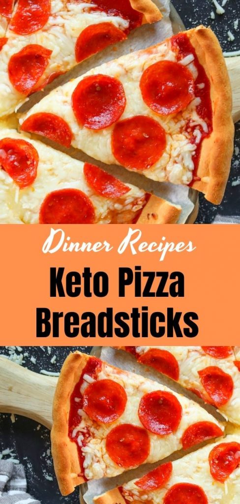 Keto Pizza Breadsticks