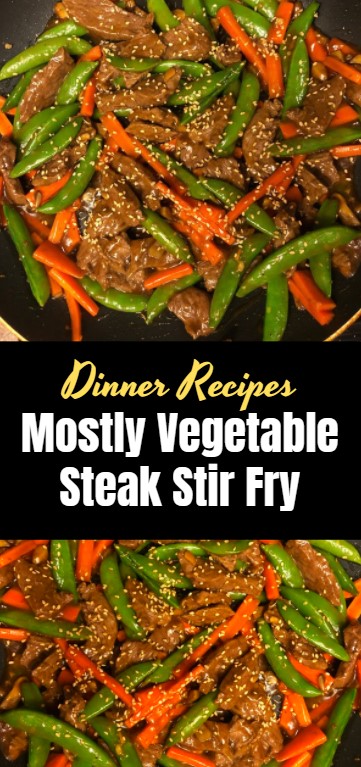 Mostly Vegetable Steak Stir Fry 4