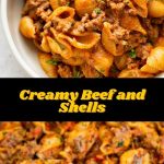 Creamy Beef and Shells (1)