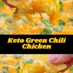 Keto Green Chili Chicken #dinner