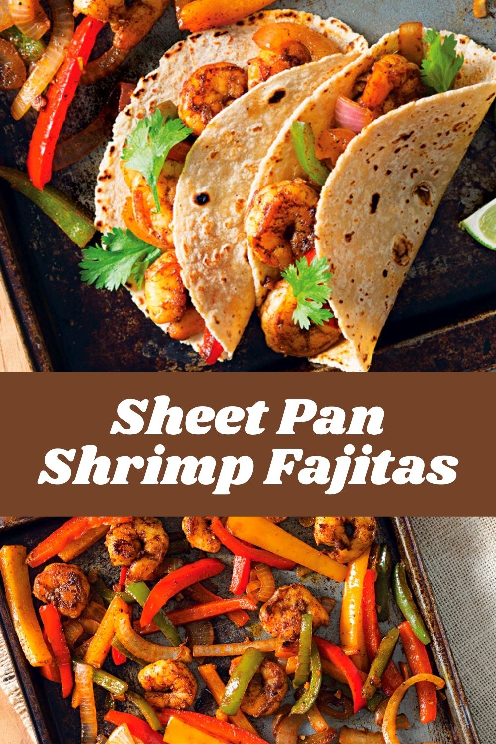 Sheet Pan Shrimp Fajitas #quickrecipes #cheaprecipes #goodrecipes