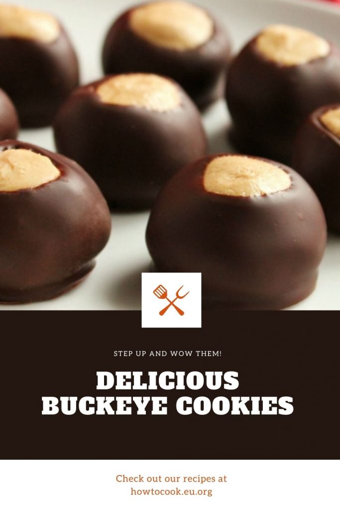 Delicious Buckeye Cookies #buckeye