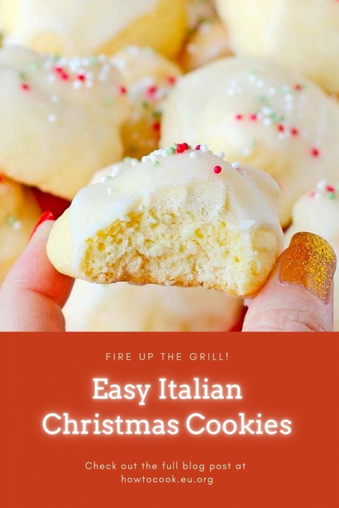 Easy Italian Christmas Cookies #cookies