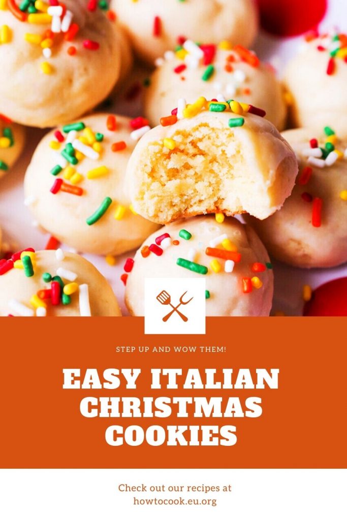 Easy Italian Christmas Cookies #easyrecipes