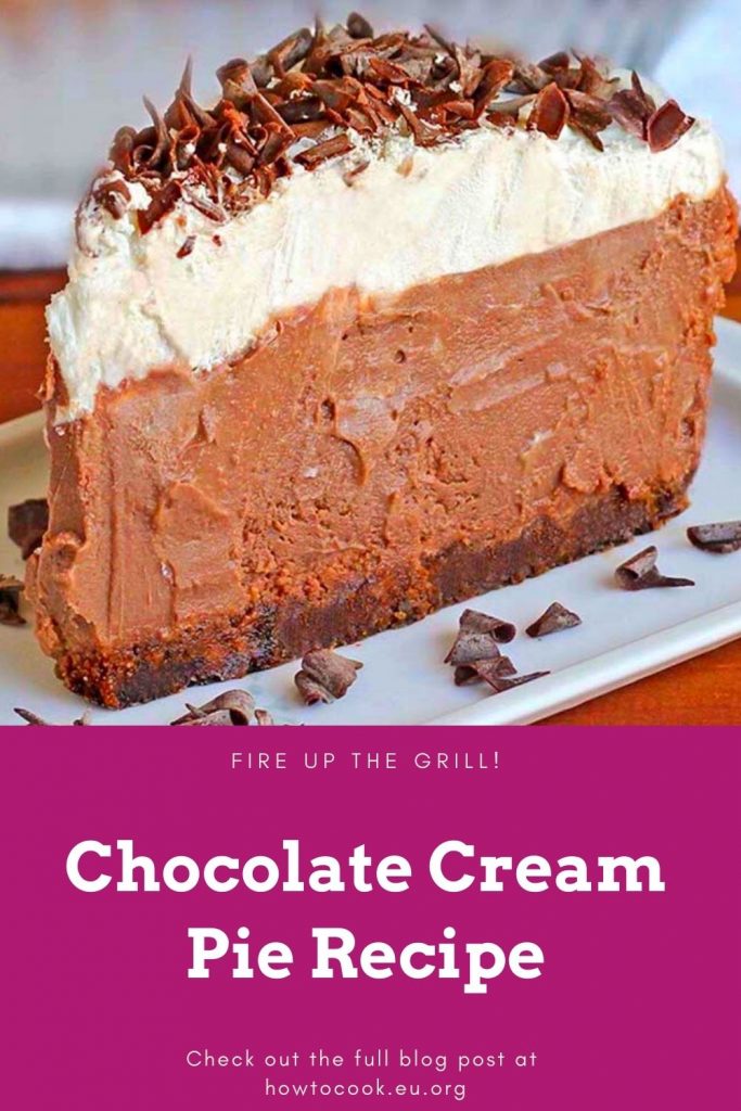 Chocolate Cream Pie Recipe #Chocolate #Cream #Pie #Recipe (1)