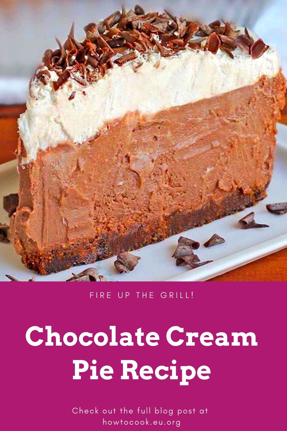 Chocolate Cream Pie Recipe #Chocolate #Cream #Pie #Recipe (1)