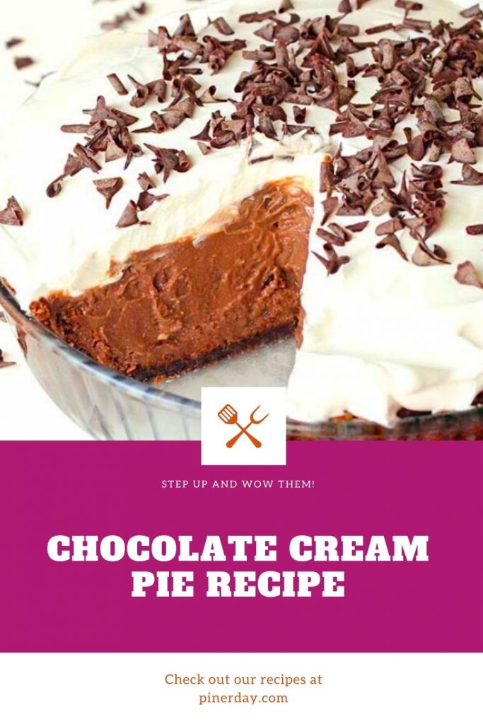 Chocolate Cream Pie Recipe #Chocolate #Cream #Pie #Recipe (2)