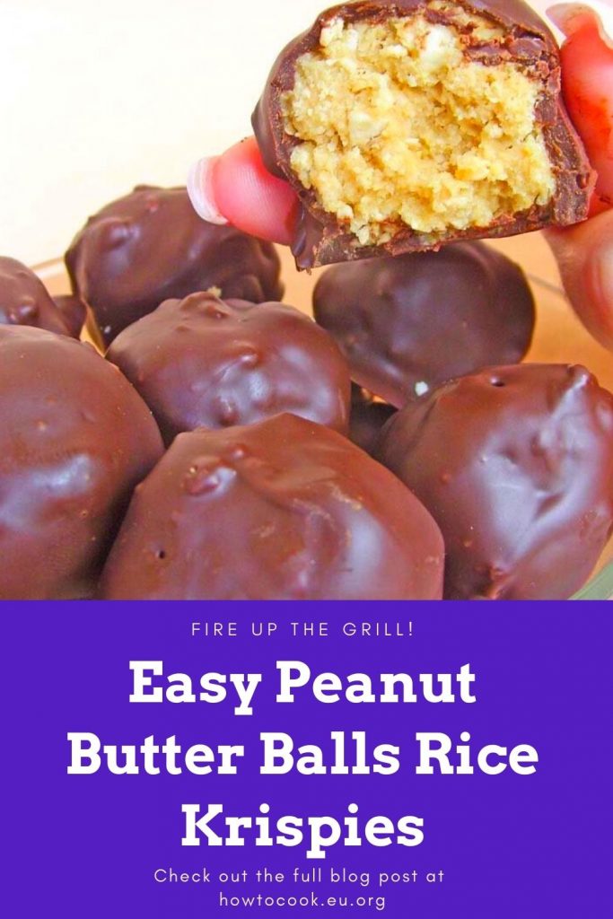 Easy Peanut Butter Balls Rice Krispies #Easy #Peanut #Butter #Balls #Rice #Krispies (1)
