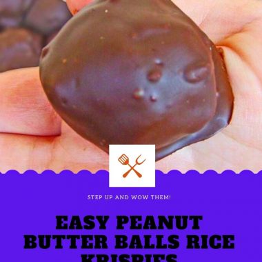 Easy Peanut Butter Balls Rice Krispies #Easy #Peanut #Butter #Balls #Rice #Krispies (2)