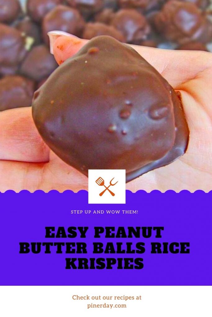 Easy Peanut Butter Balls Rice Krispies #Easy #Peanut #Butter #Balls #Rice #Krispies (2)