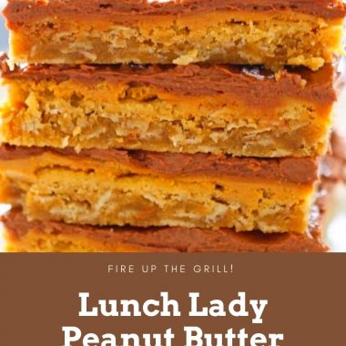 Lunch Lady Peanut Butter Bars Recipe #Lunch #Lady #Peanut #Butter #Bars #Recipe
