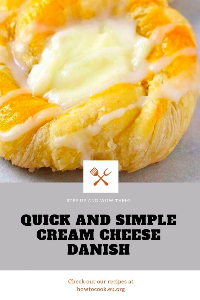 Quick and Simple Cream Cheese Danish #Quick #Simple #Cream #Cheese Danish