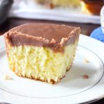 Easy White Texas Sheet Cake Recipe