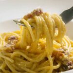Authentic Italian Spaghetti Carbonara with Chicken: A Creamy Delight