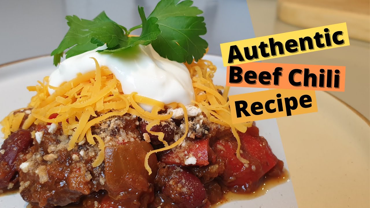 Warm Up with Our Classic American Beef Chili Con Carne Recipe!