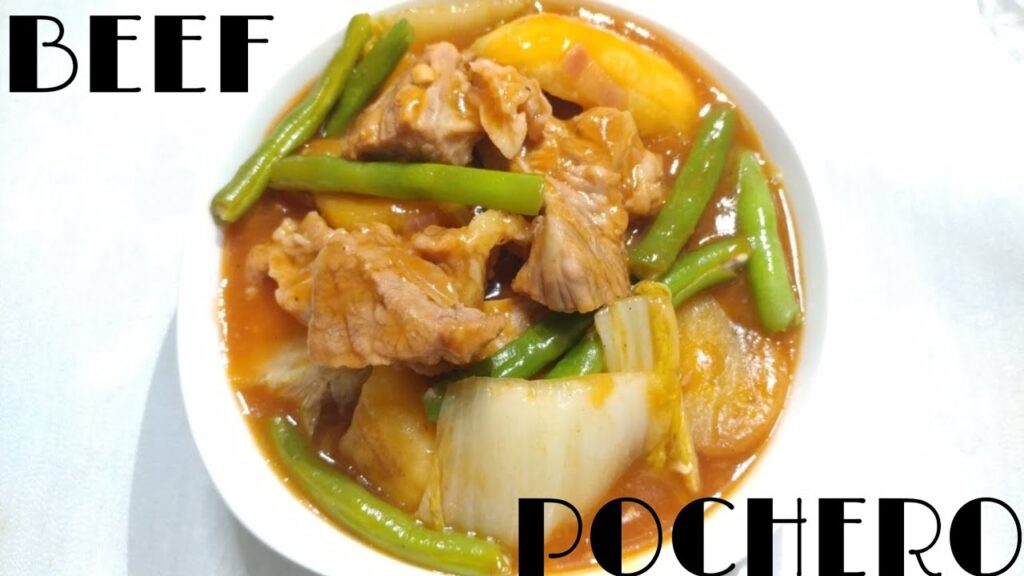 Melt-in-Your-Mouth Rich Filipino Pochero with Beef and Banana: A Simple Recipe