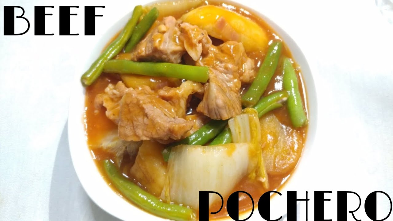 Melt-in-Your-Mouth Rich Filipino Pochero with Beef and Banana: A Simple Recipe