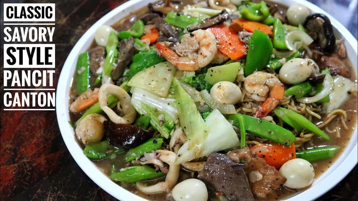 Savory Filipino Pancit Canton Noodles: A Deliciously Easy Recipe