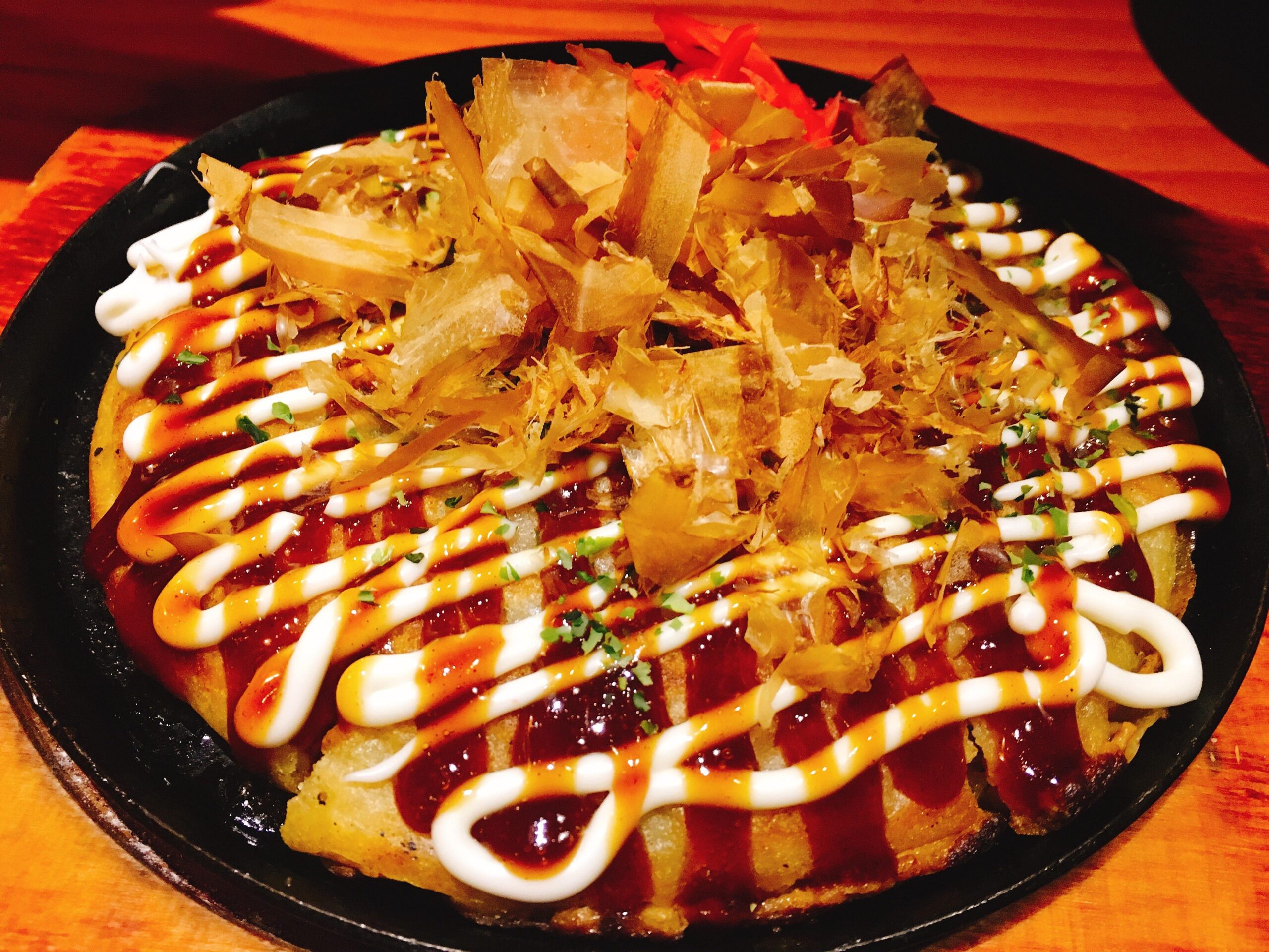 Savory Delight: Crafting the Perfect Homemade Japanese Okonomiyaki Seafood Pancake
