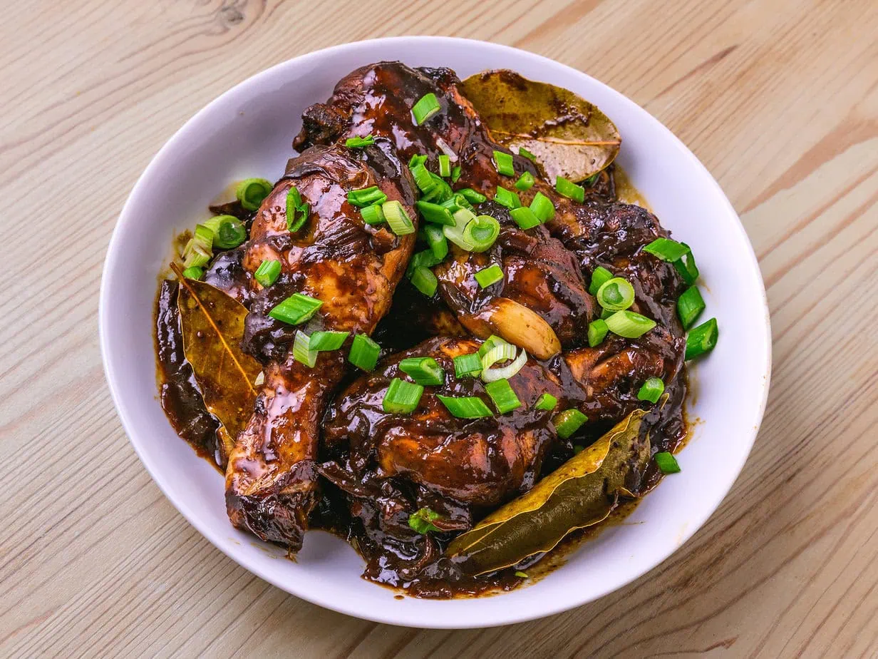 Savor the Authentic Flavors of Filipino Adobo Chicken: A Simple Soy-Infused Delight